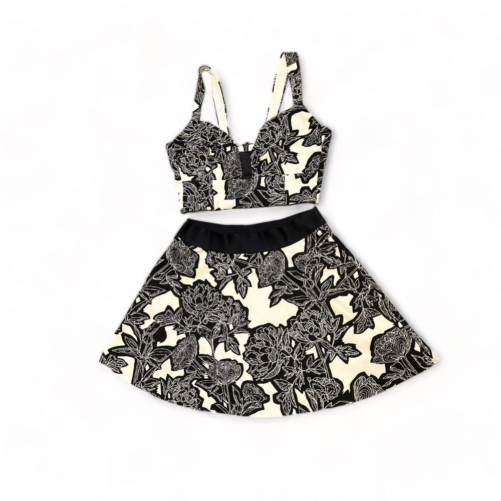 Express Crop Top and Skirt Size Medium